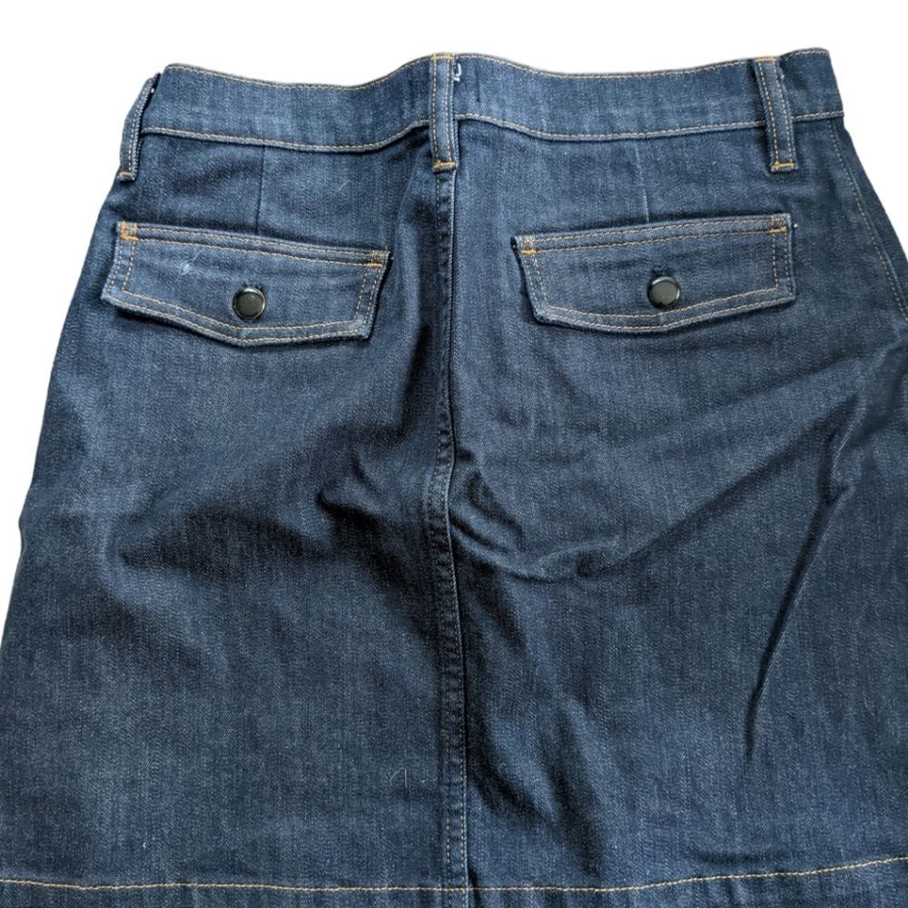 J.Crew Classic Denim Mini Skirt – Dark Wash – Size 28 Medium - Picture 3 of 5